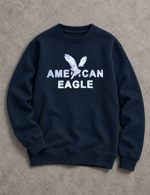 American Eagle Crewneck-Navy